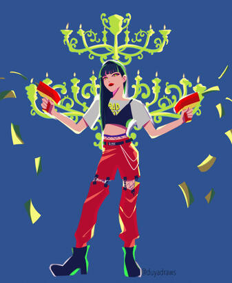 Kang Seulgi, Painted Illustration